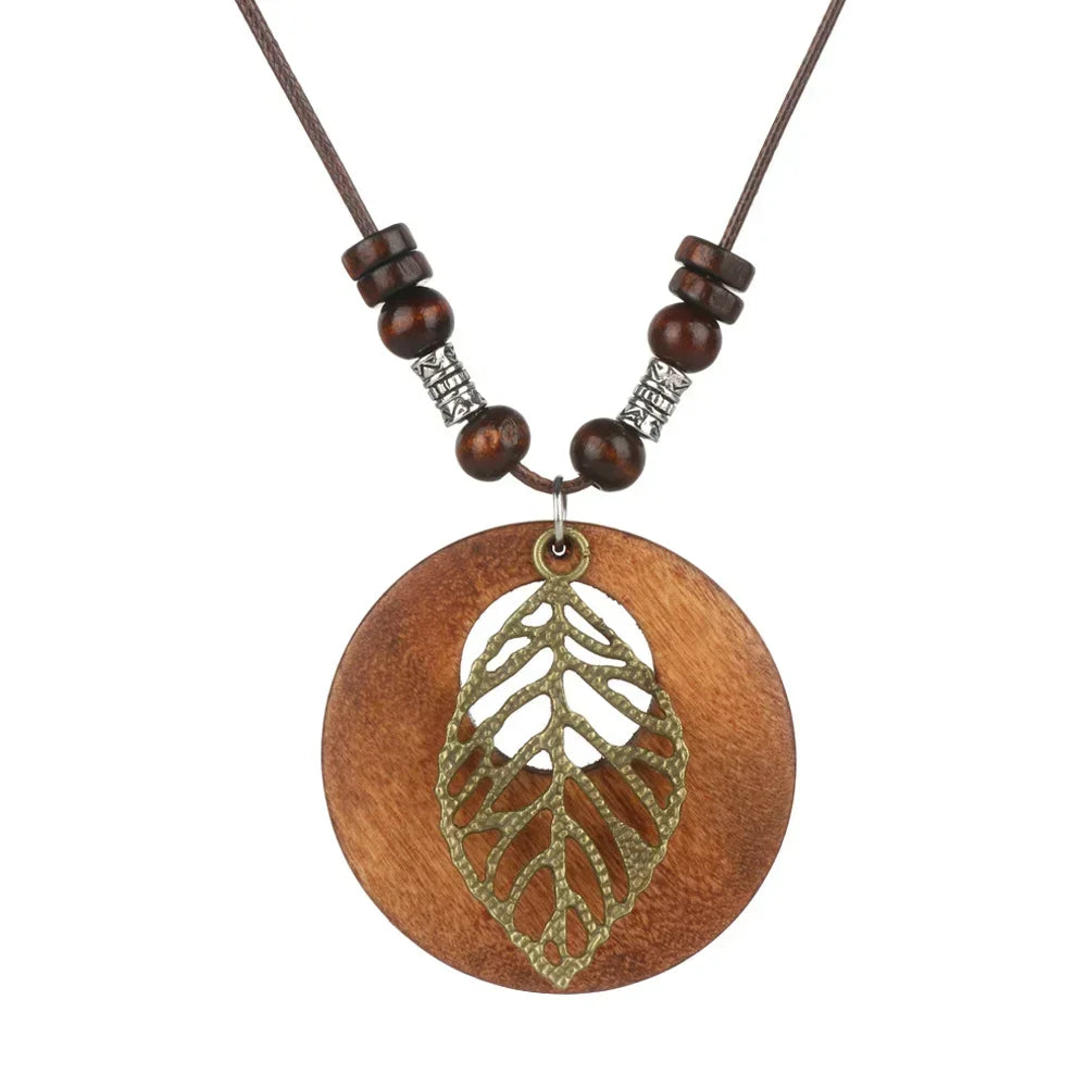 Handmade Nepal Buddhist Mala Bead Pendant Necklace